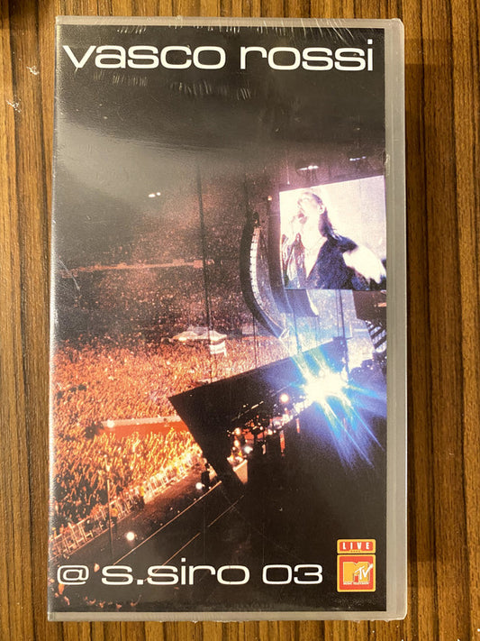 Vasco Rossi - @ S. Siro 03 (VHS, PAL)