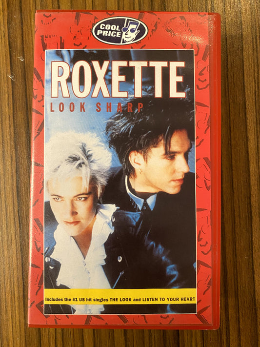 Roxette - Look Sharp Live (VHS, PAL)