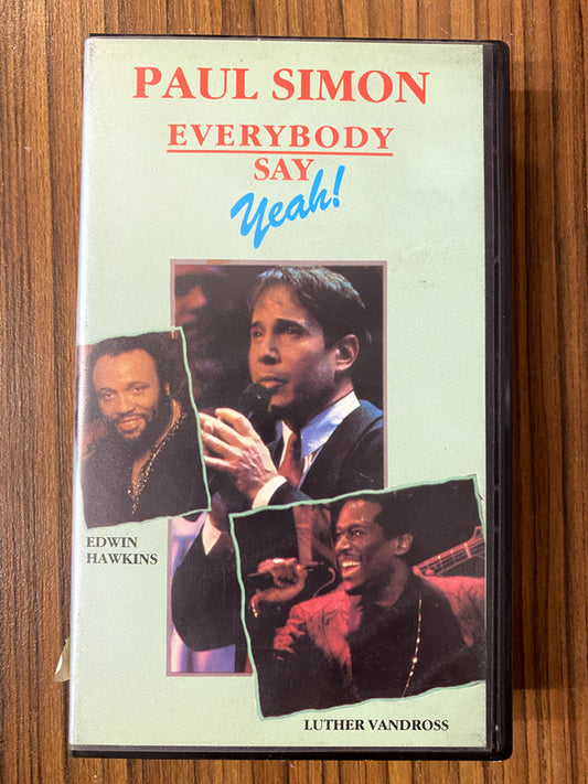 Paul Simon - Everybody Say Yeah ! (VHS)