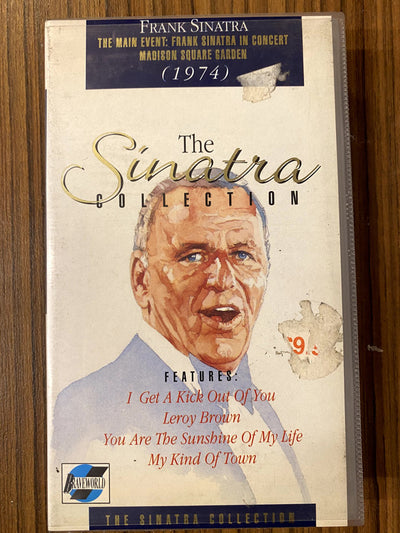 Frank Sinatra - The Main Event: Frank Sinatra In Concert Madison Square Garden (1974) (VHS, PAL)