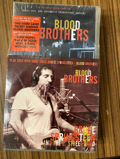 Bruce Springsteen And The E-Street Band - Blood Brothers (VHS, SECAM + CD, Single, Promo)