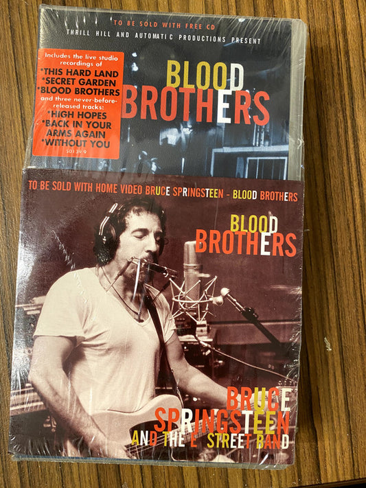 Bruce Springsteen And The E-Street Band - Blood Brothers (VHS, SECAM + CD, Single, Promo)