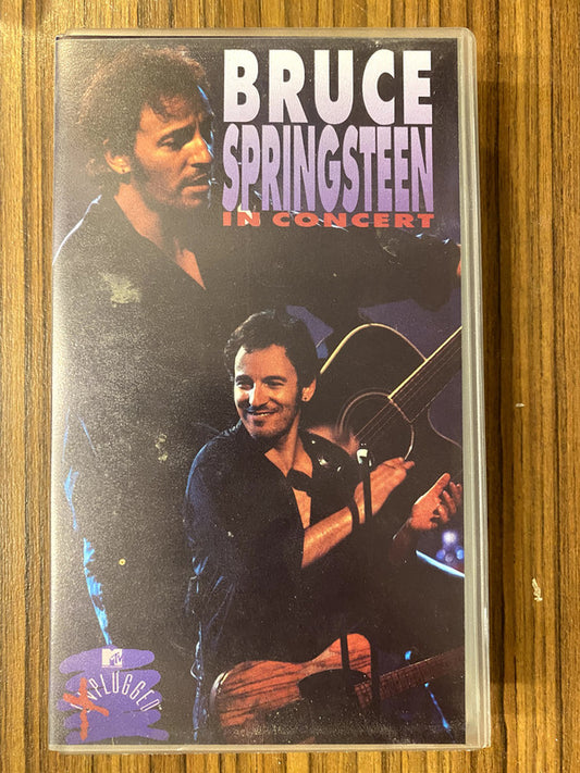 Bruce Springsteen - In Concert / MTV Unplugged (VHS, PAL)