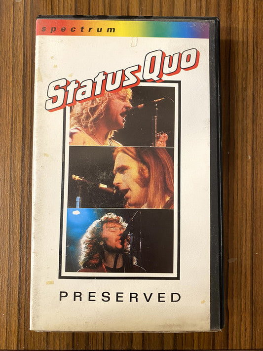 Status Quo - Preserved (VHS, Comp, RE)