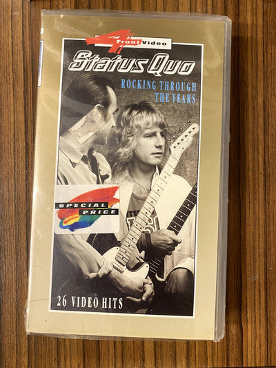 Status Quo - Rocking Through The Years (VHS, Mono, PAL)