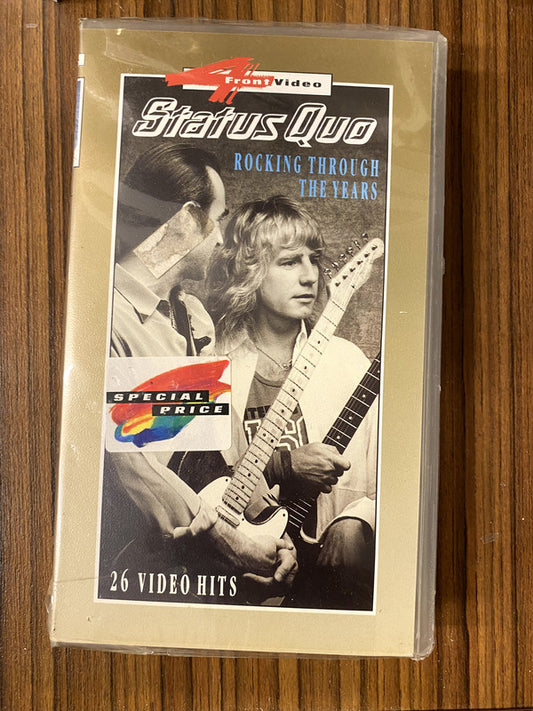 Status Quo - Rocking Through The Years (VHS, Mono, PAL)