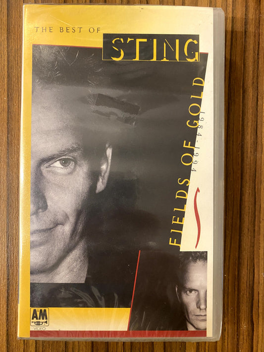 Sting - Fields Of Gold: The Best Of Sting 1984 - 1994 (VHS, Comp, PAL)