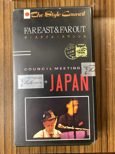 The Style Council - Far East & Far Out - Council Meeting In Japan (VHS, PAL, Dol)