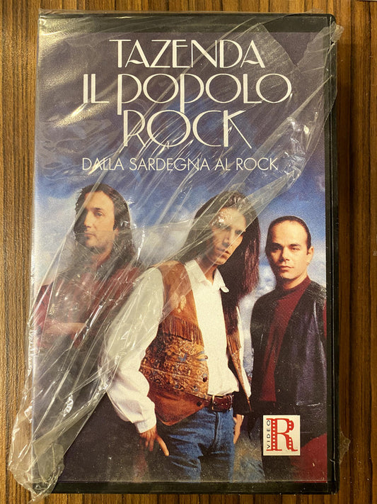 Tazenda - Il Popolo Rock Dalla Sardegna Al Rock (VHS, PAL)