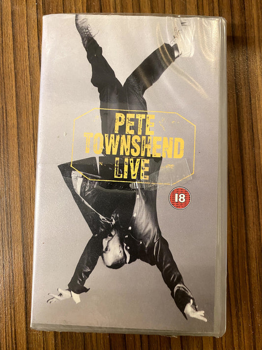 Pete Townshend - Pete Townshend Live (VHS, Advance, PAL, Tim)