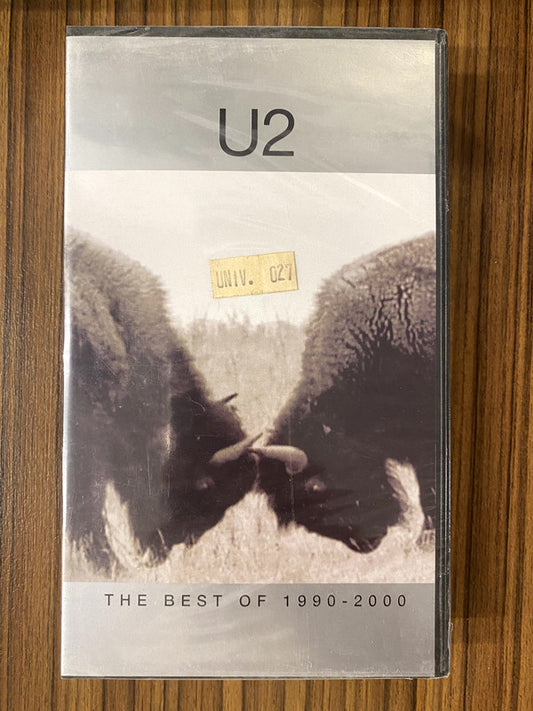 U2 - The Best Of 1990-2000 (VHS, PAL, HI-)