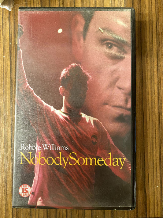 Robbie Williams - NobodySomeday (VHS, PAL, SECAM)