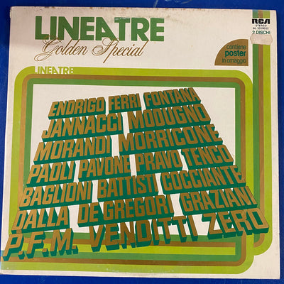 Various - Linea Tre Golden Special (2xLP, Comp, S/Edition, Gat)