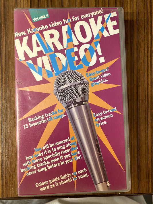 Various - Karaoke Video Vol.6 (VHS)