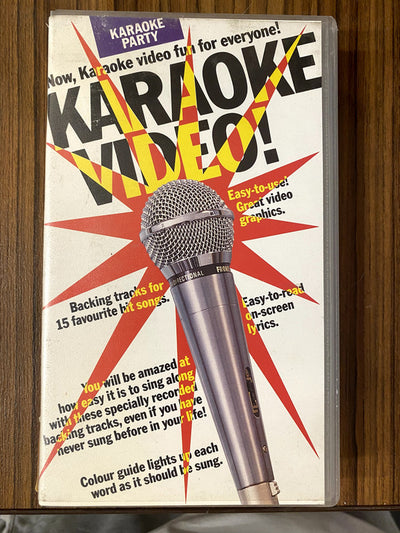 Various - Karaoke Video Vol.9 (VHS)