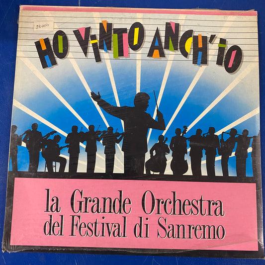 La Grande Orchestra Del Festival Di Sanremo - Ho Vinto Anch'Io (LP, Album)