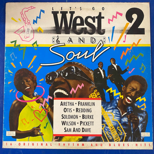 Various - Let's Go West And Soul 2 - 16 Original Rhythm And Blues Hits (LP, Comp)