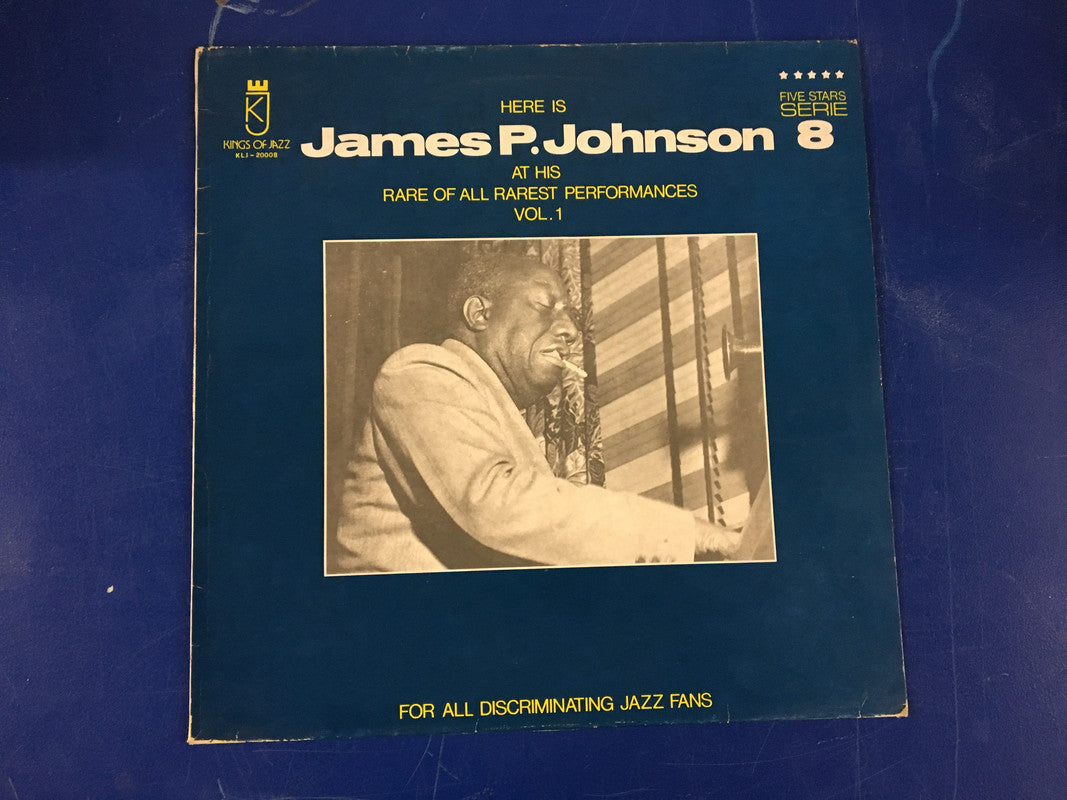 James P. Johnson - At His Rare Of All Rarest Performances Vol. 1 (LP)