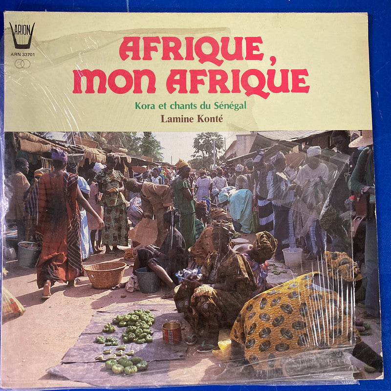 Lamine Konté - Afrique Mon Afrique (LP, Album)
