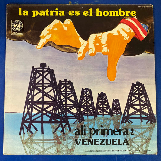 Ali Primera - La Patria Es El Hombre (LP, Album)