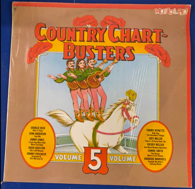 Various - Country Chart Busters Vol 5 (LP, Comp, RE)