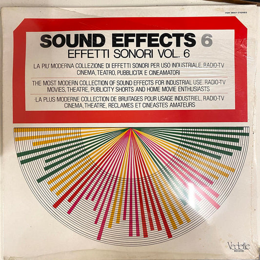 No Artist - Sound Effects 6 - Effetti Sonori Vol. 6 (LP, Red)
