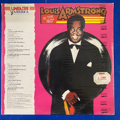 Louis Armstrong - Louis Armstrong In The 40's (LP, Comp, RE)