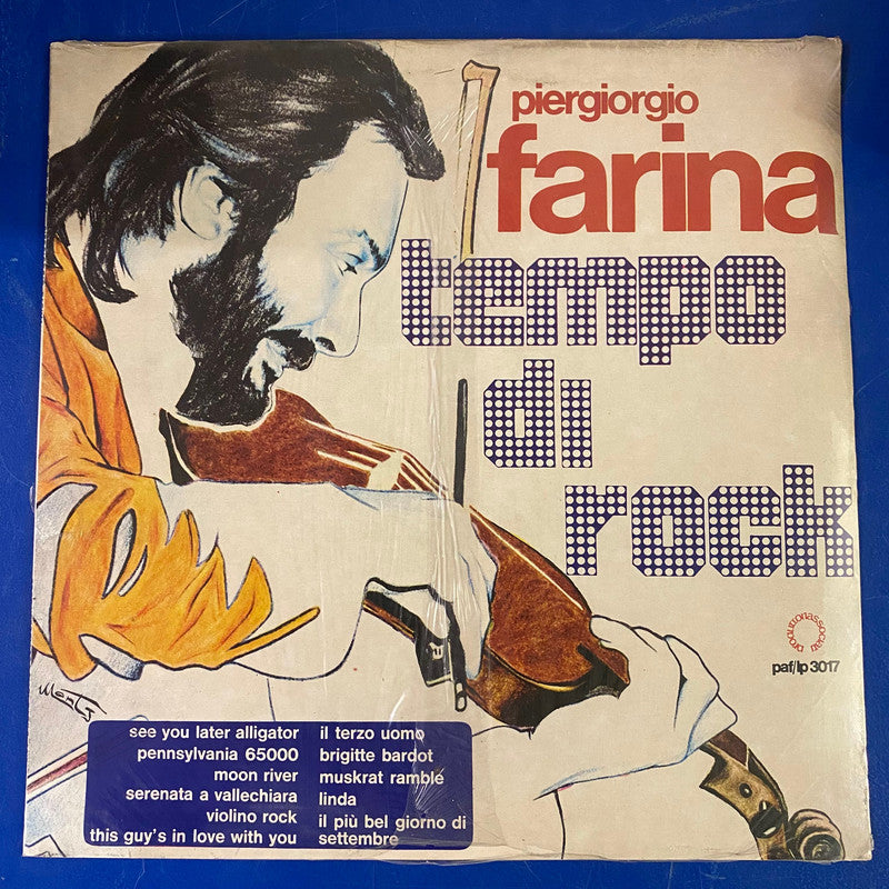 Piergiorgio Farina - Tempo Di Rock (LP, Album)