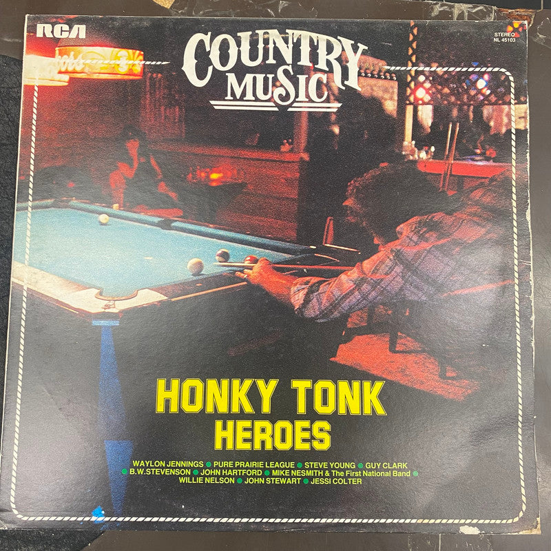 Various - Honky Tonk Heroes (LP, Comp)