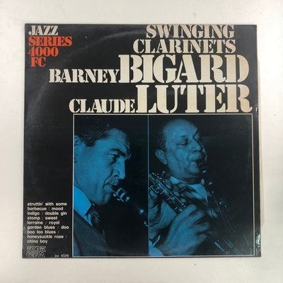 Barney Bigard, Claude Luter - Swinging Clarinets (LP, Amb)