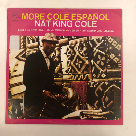 Nat King Cole - More Cole Español (LP, Album, RE)
