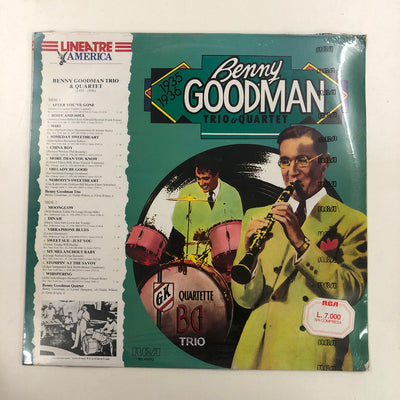 Benny Goodman Trio & Quartet - Benny Goodman Trio & Quartet (1935-1936) (LP, Comp, Promo, Whi)