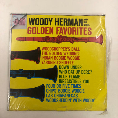 Woody Herman And His Orchestra - Golden Favorites (LP, Comp, RE)