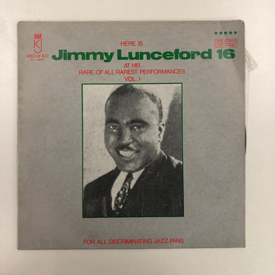Jimmy Lunceford - Here Is Jimmy Lunceford At His Rare Of All Rarest Performances Vol. 1 (LP, Comp)