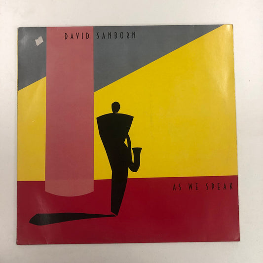 David Sanborn - As We Speak (LP, Album)