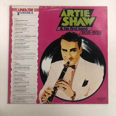 Artie Shaw - Artie Shaw & His First Band (1938-1939) (LP, Comp)
