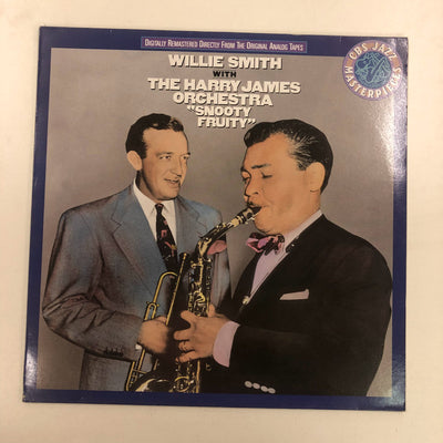 Willie Smith With The Harry James Orchestra - "Snooty Fruity" (LP, Album, Comp, Mono, RE, RM)