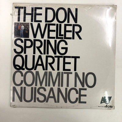 The Don Weller Spring Quartet - Commit No Nuisance (LP, Album, RE)