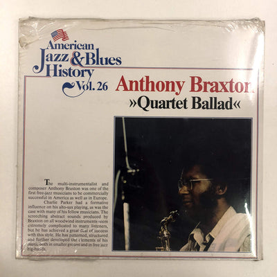 Anthony Braxton - Quartet Ballad (LP, Album, RP, Abr)