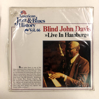 Blind John Davis - Live In Hamburg (LP)
