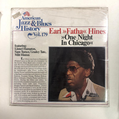Earl "Fatha" Hines - One Night In Chicago (LP, Album, RE)