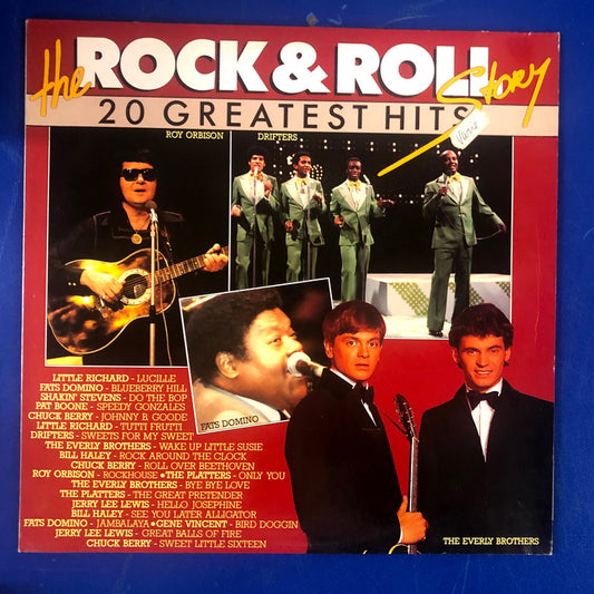 Various - The Rock & Roll Story - 20 Greatest Hits (LP, Comp)
